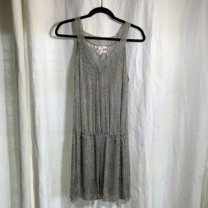 Rebecca Taylor gray silk dress